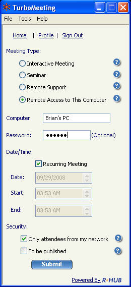 remote access