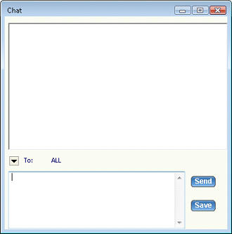 chat window